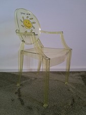 KARTELL Kinderstuhl Grün - Lou Lou Ghost by  Philippe Starck Special Edition