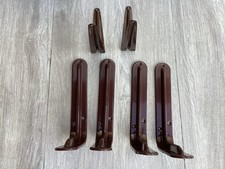 Regal Halter Regalträger Regalstützen für Bücherregal Vorratsregal 6 Stück