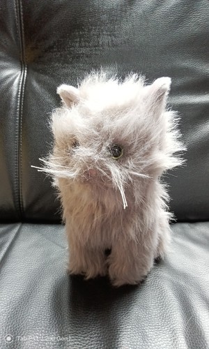 Plüschtier pets2 katze - plüschtier, grau