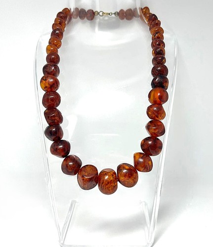 Antike bernstein kette cm - antike, 44