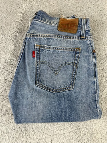 Levi jeans 501 blau straight - levi's,