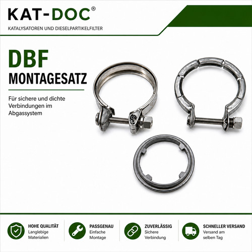 Dpf montagesatz bmw 1er - bmw,