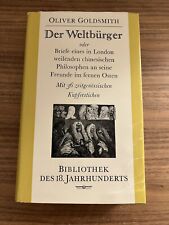 Insel: Der Weltbürger (Oliver Goldsmith) Bibliothek des 18. Jahrhunderts * 1985