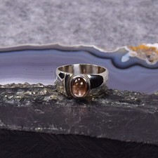 Turmalin Ring, 925er Silber