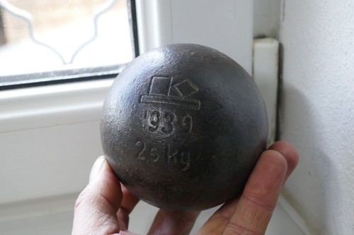 Alte kugelstoßkugel 1939 - kugelstoßkugel,