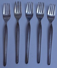 Vintage 5 alte Gabeln WMF