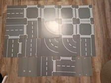 19x Lego City Strassenplatte Dunkelgrau,44341, 44343, 44336, 44341, 30225