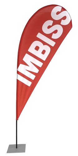 Imbiss beachflag tropfen - beachflag,