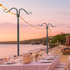 2 Stk Metallstab Garten