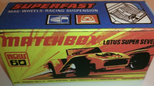 Matchbox no60 lotus super - no60,