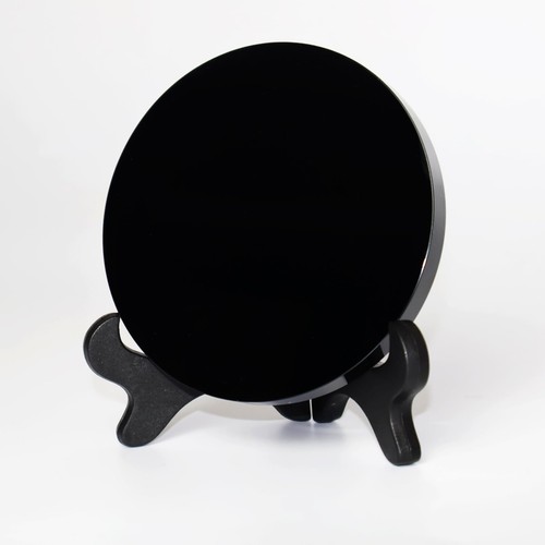 Schwarzer obsidian - schwarzer,