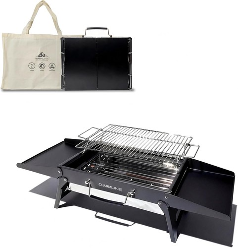 Tragbarer holzkohlegrill - tragbarer,
