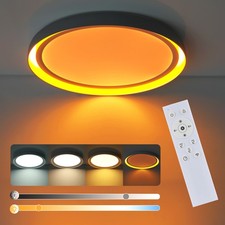 RGB LED Dimmbar Deckenleuchte Fernbedienung Deckenlampe Schlafzimmer Nachtlicht