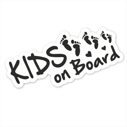 Kids board autoaufkleber 15 - on,
