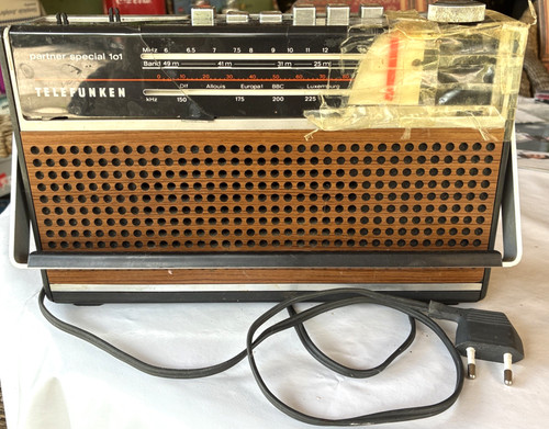 Vintage kofferradio telefunken - vintage,