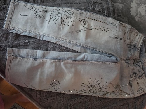 Tredy jeans hellblau mit - jeans,