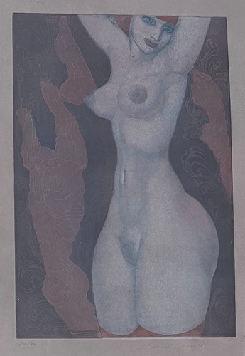 Ernst fuchs signierte - ernst,