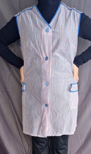 Nylon Dederon kittel schürze Vintage  Apron M 50 -Original 70er Jahre