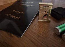 S.T.Dupont Pharaoh Linie 2 Jahreslimitationsfeuerzeug 2004 vergoldet