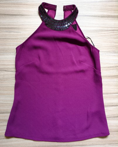 Bluse neckholder top - bluse,