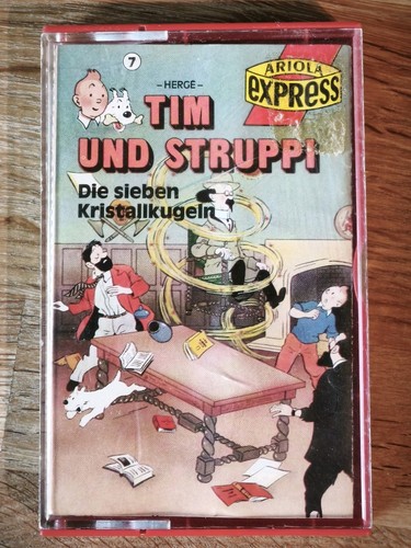 Kassette tim und struppi - tim,