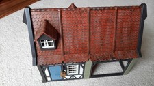 Playmobil Fachwerkhaus Bauernhof 7145 / 3556 Umgebaut Lackiert