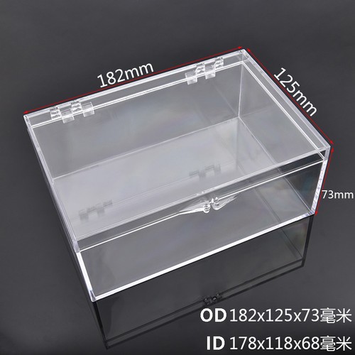 Klar plastikbox dose box - klar,