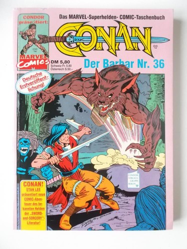 Conan der barbar - barbar, comic