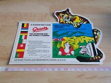 Vintage Aufkleber Fernseher GRAETZ