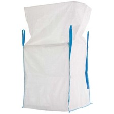 BIG BAG BIGBAG BAGS 1000kg Schürze Entsorguns Sack Schüttgutbehälter 90x90x110cm