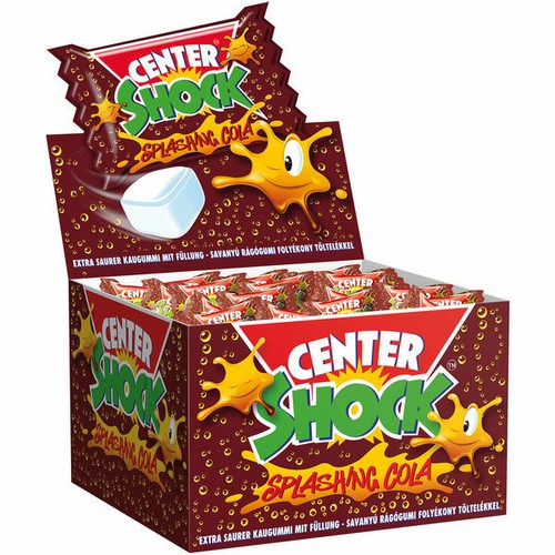 Center shock cola - cola, kaugummi