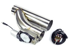 Klappenauspuff-System aus Edelstahl inkl. Schalter - 76mm  | Auspuffklappe