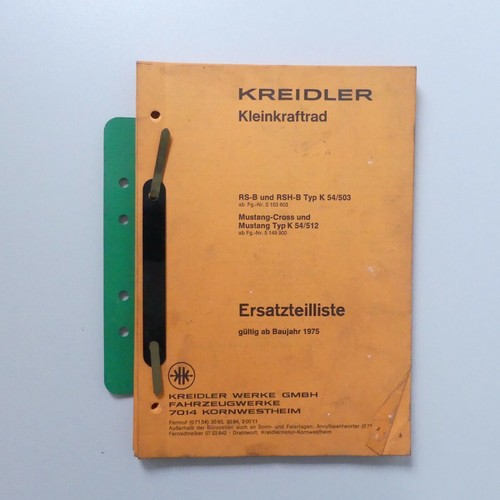 Kreidler rsh k54 503 - b,
