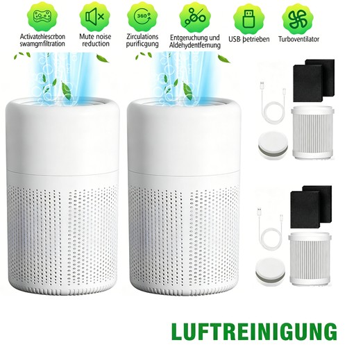 2pack luftreiniger hepa filter - luftreiniger,