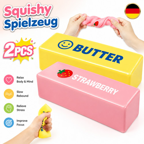 Quetschspielzeug butter - quetschspielzeug,