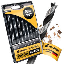 Holzbohrer Set 8-teilig Ø 3mm