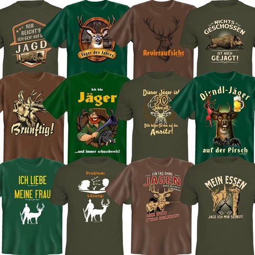 Shirt jagd jäger förster - t-shirt,