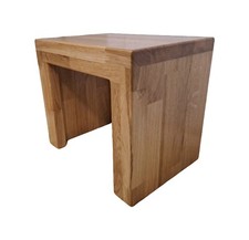 Fußbank Sitzhocker Eiche