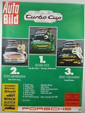 schönes Plakat Poster Porsche 944 Turbo Cup 1987 Asch Oberdorfer 101 x 76cm
