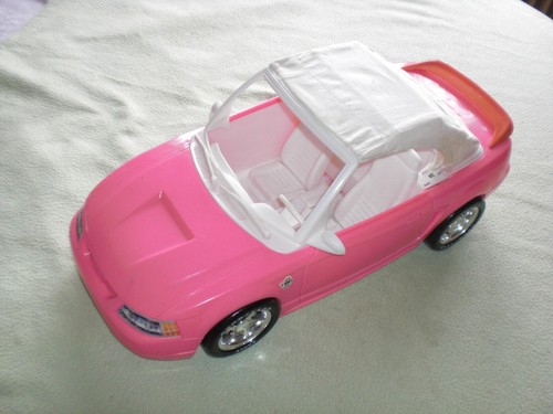 Barbie ford mustang cabrio - barbie,