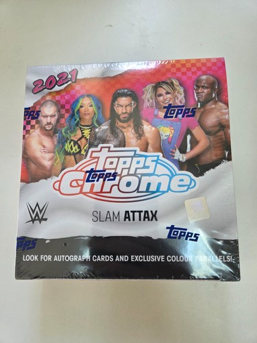 Topps wwe 2021 chrome - 2021, slam