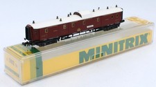 Minitrix 3182 CIWL Gepäckwagen No. 1234 M "Orient Express" OVP Spur N