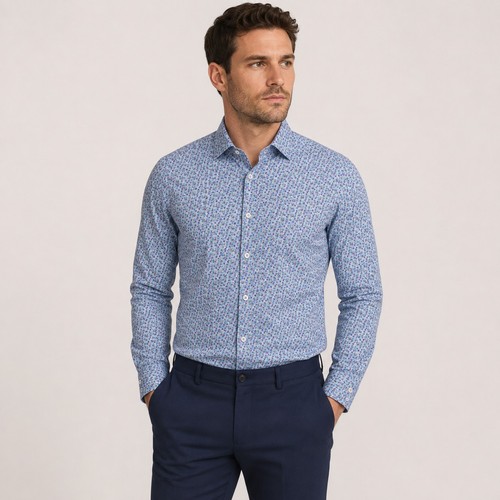 Pure tico herren hemd slim - hemd,