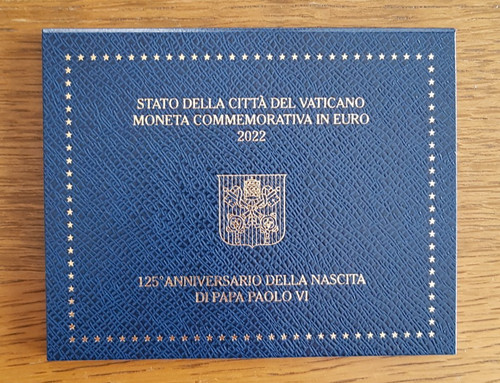 Euro vatikan paul - 2, vi.