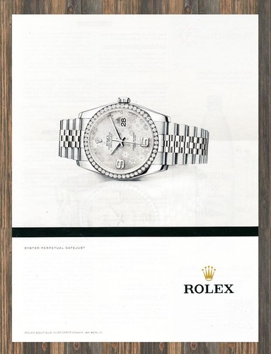 Rolex datejust reklame - rolex,