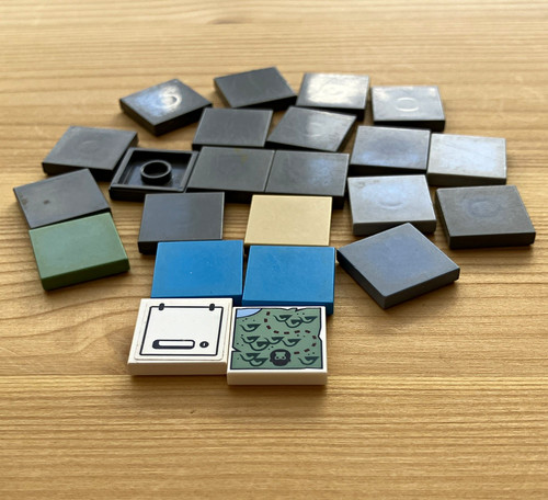 Lego fliesen platten konvolut - lego,