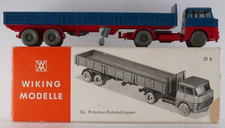 Wiking 1:87 LKW A.S.S Henschel HS 14 Pritschen Sattelzug GK 514/3A CS 731/2 ORK
