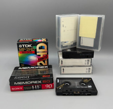Kassetten / Disken Konvolut TDK MF2HD, Memorex MRXI BASF EC-30 JVC Sony HF