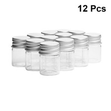 12PCS Kleine Glasflaschen
