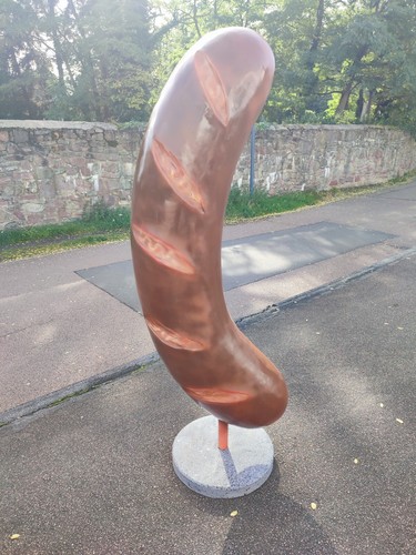 Bratwurst figur werbefigur - bratwurst,
